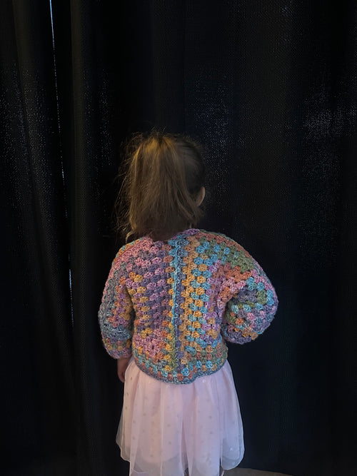 Kid's Rainbow Cardigan